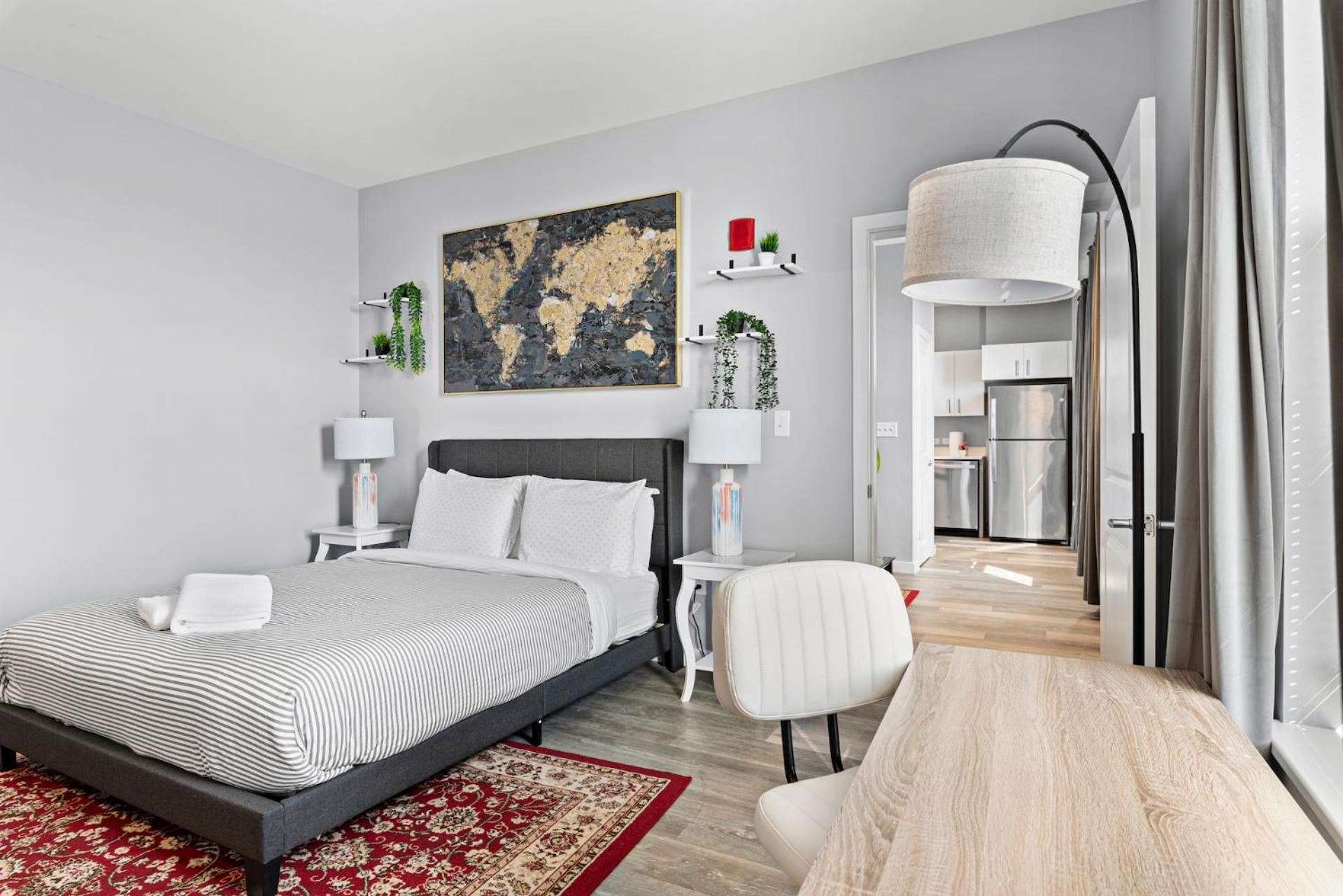 Furnished Apartments Near Encore Everett Phòng bức ảnh